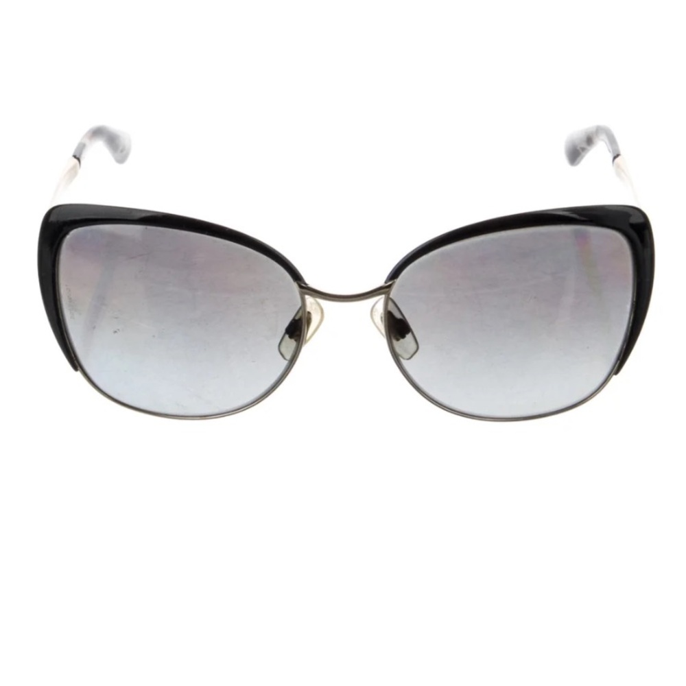 Dolce & Gabbana Oversize Black Gradient Sunglasses